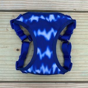 Play On Dog Harness in Blue Tie Dye, Size: Small